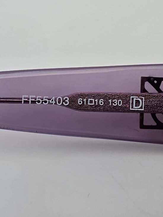 GF Ferre FF55403 Crystal Dark Purple Frame Dark Purple Lens Sunglasses Italy main image 10